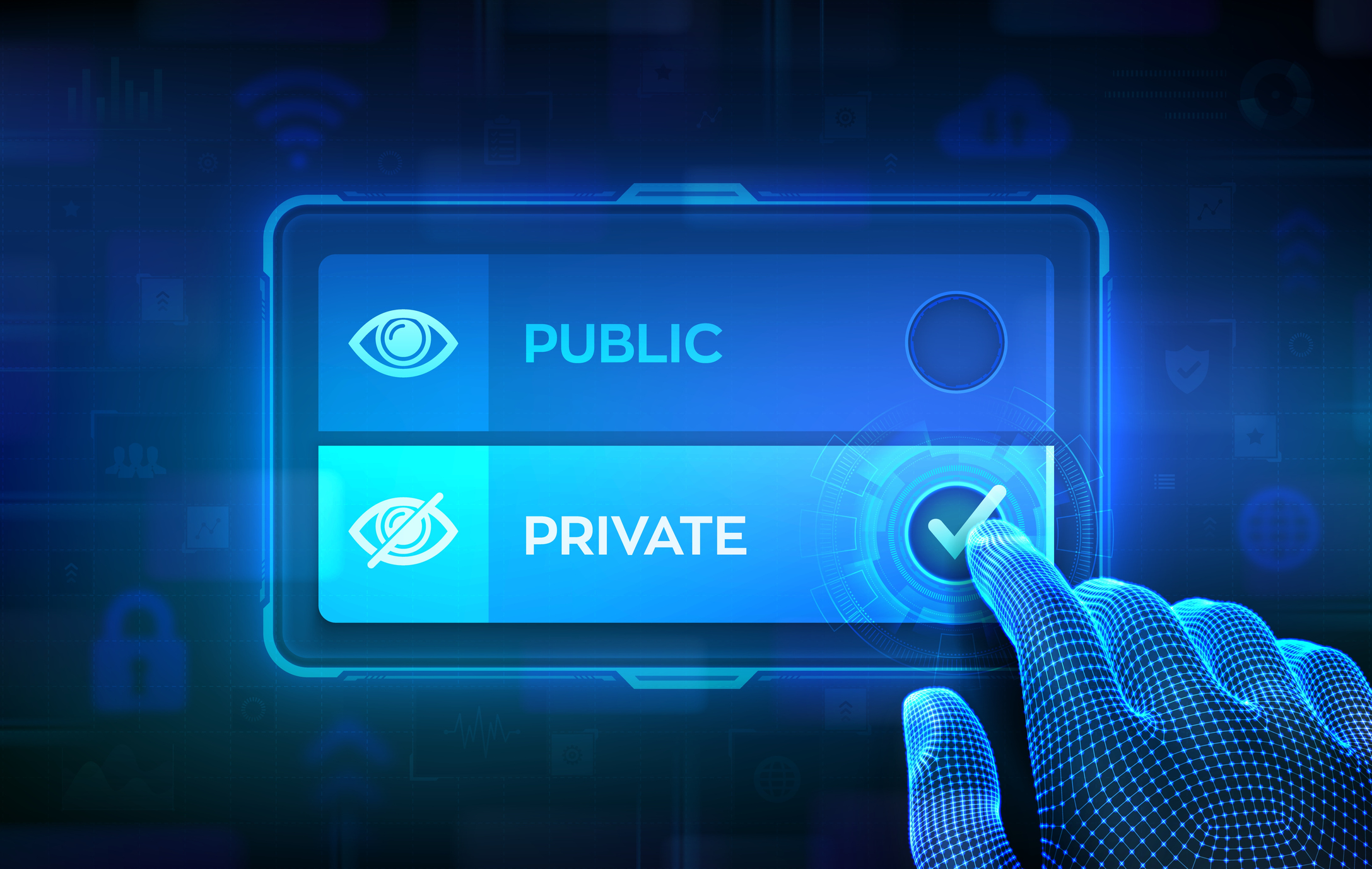 Controlling Individual Privacy and Data