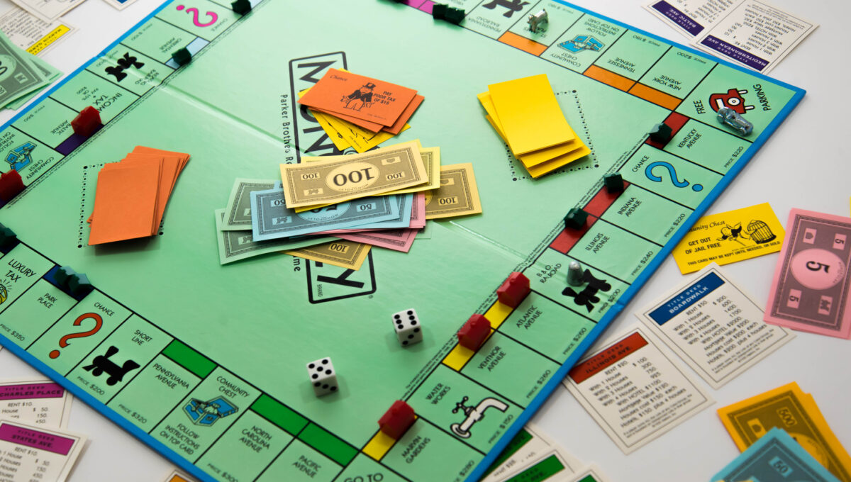 Are We Playing Monopoly as a Society?